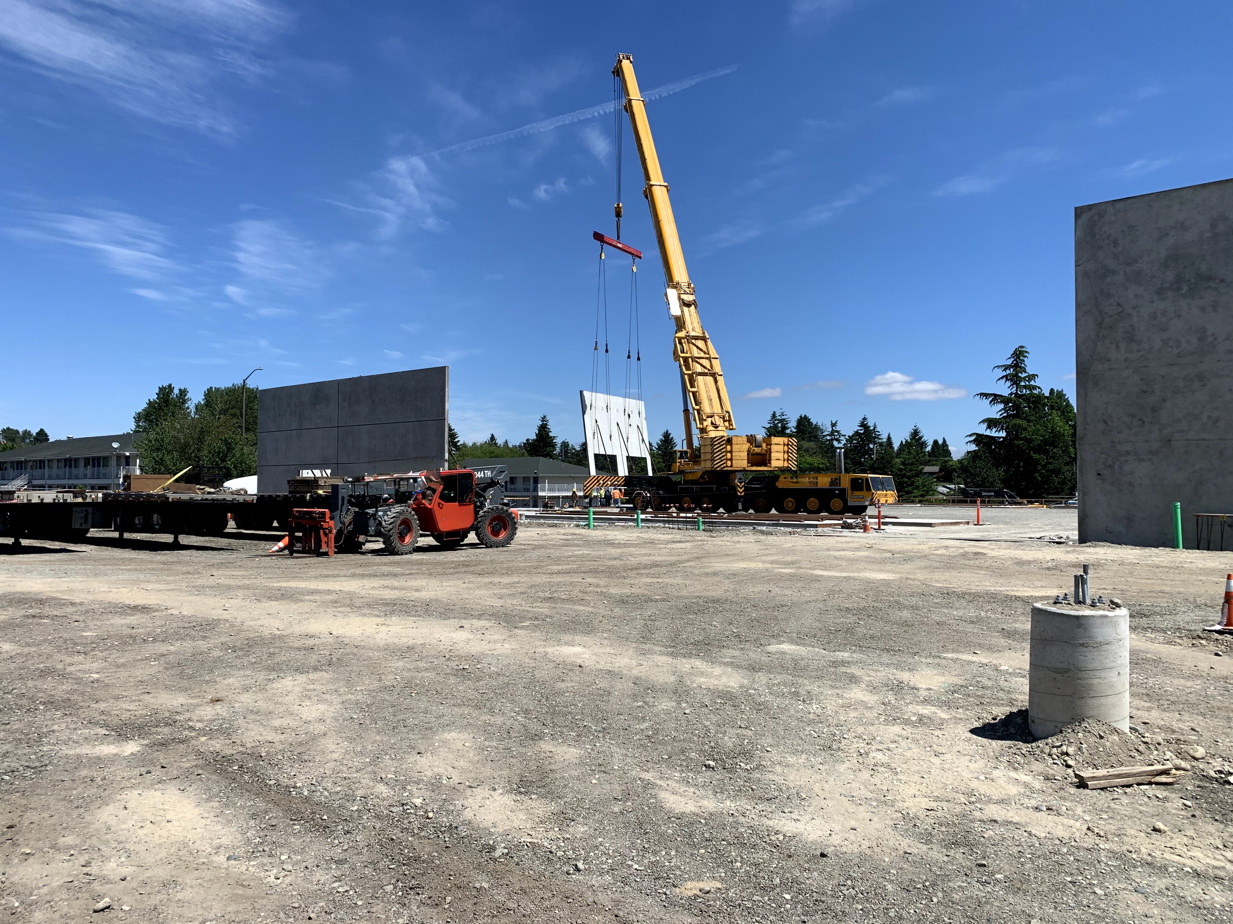 Kirkland Fire Station tilt-up panel construction